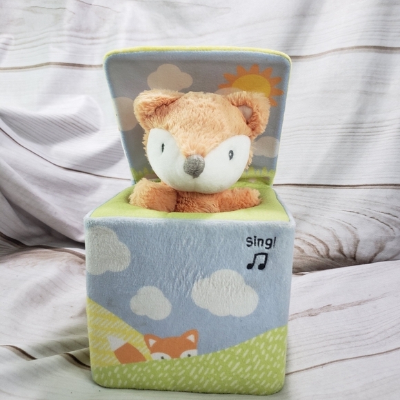 Baby Gund Fox In A Box Hide And Seek Musical Plush Toy 2022 Interactive Sensory - Picture 14 of 14